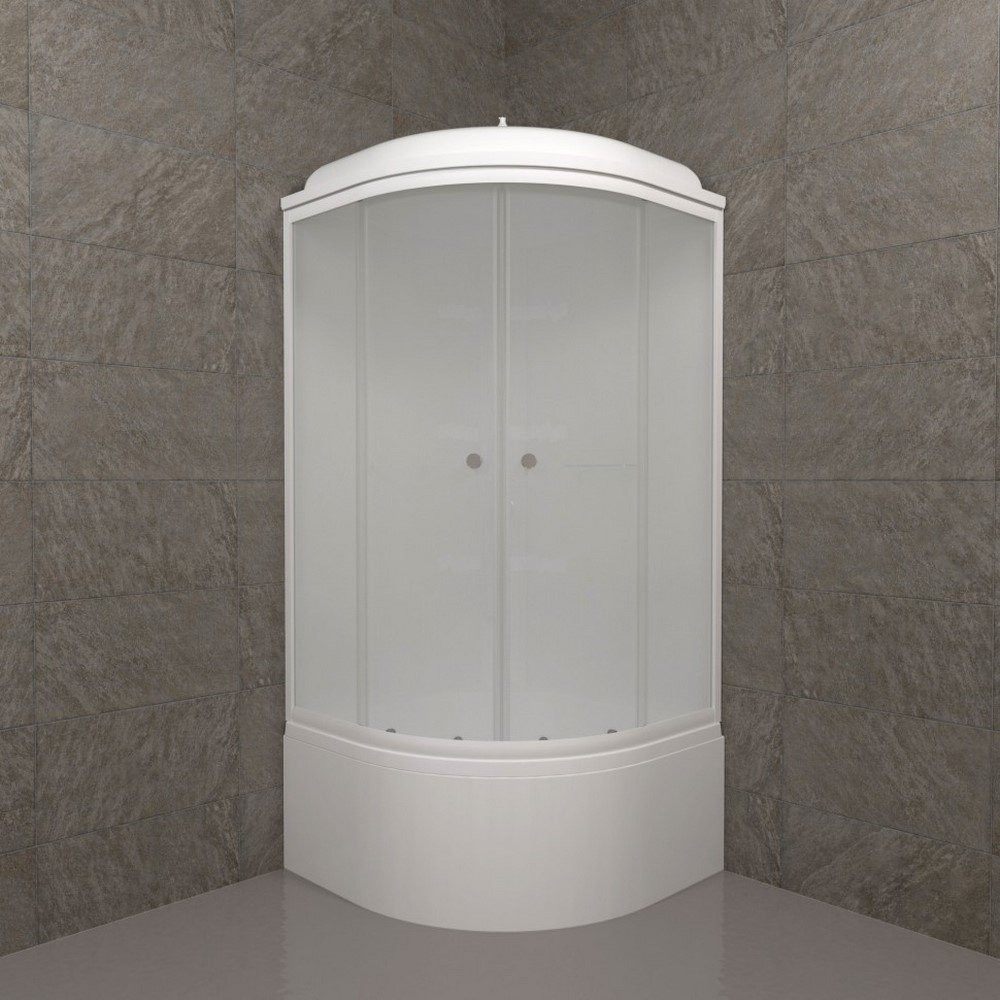 Душевая кабина KABINKA.KZ Вельвет (218.5х90 см), высокий поддон