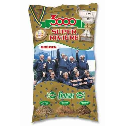 Прикормка Sensas 3000 Super Riviere Bremes 10341 1000гр купить,NaN