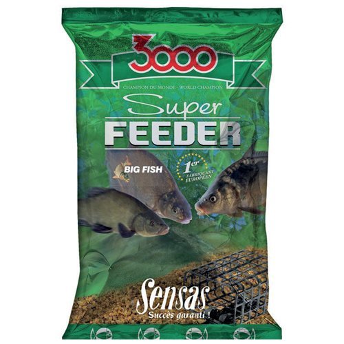Прикормка Sensas 3000 Super Feeder Lake Black 1000гр купить,NaN