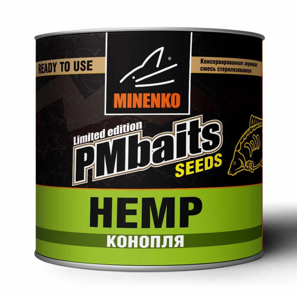 Прикормка Minenko Hemp MN-00022 430 мл купить,NaN