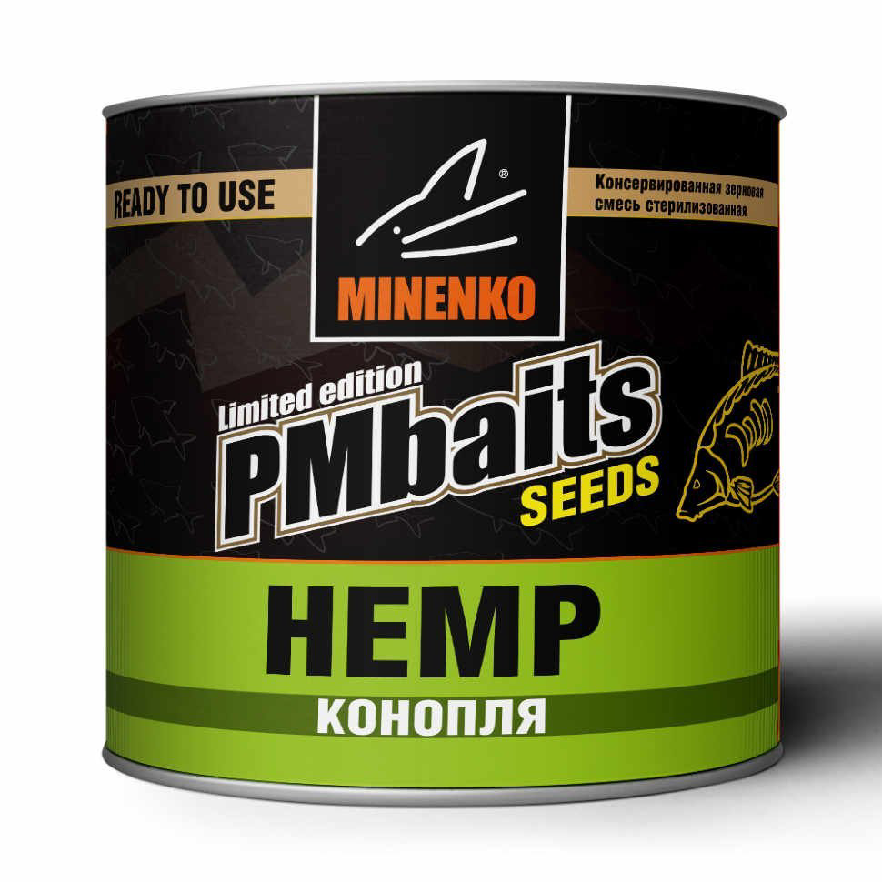 Прикормка Minenko Hemp MN-00022 430 мл купить,NaN