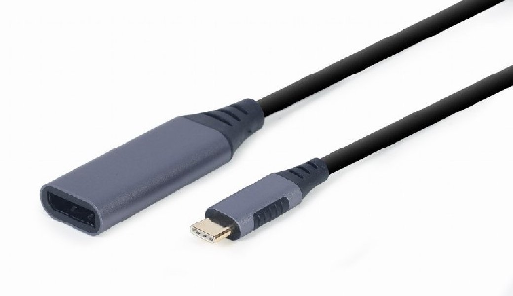 Конвертер Cablexpert USB Type-C на Display Port A-USB3C-DPF-01 space grey - ForteMarket Конвертер Cablexpert USB Type-C на Display Port A-USB3C-DPF-01 space grey купить,0