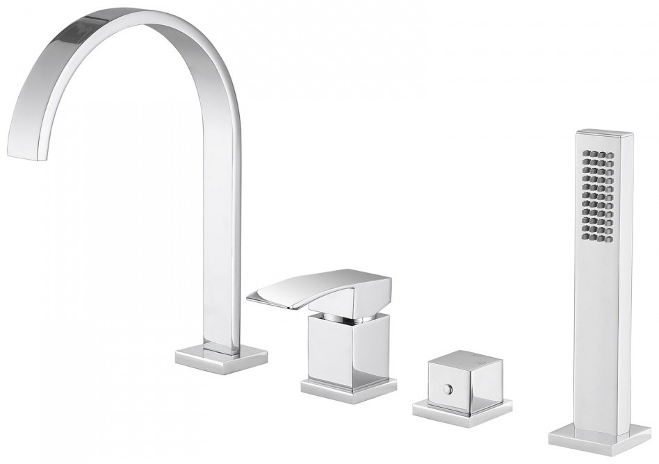 Смеситель для ванны Abber Wasserfall AF8613, латунь, цвет хром - ForteMarket Смеситель для ванны Abber Wasserfall AF8613, латунь, цвет хром купить,325000
