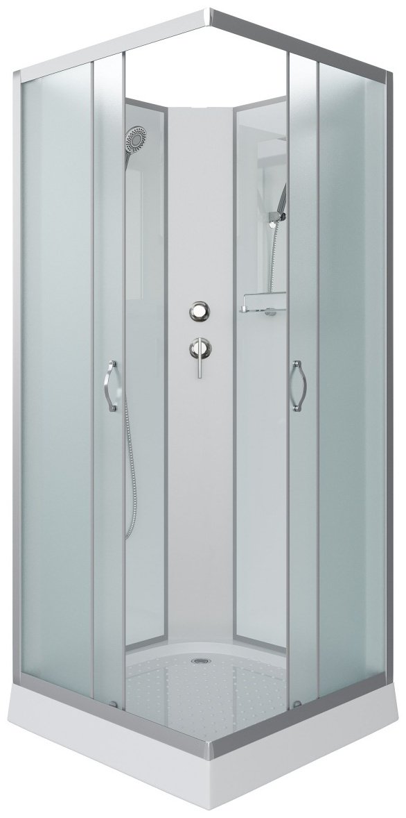 Душевая кабина Niagara NG-1101-14BK (200 см х 90 см), низкий поддон