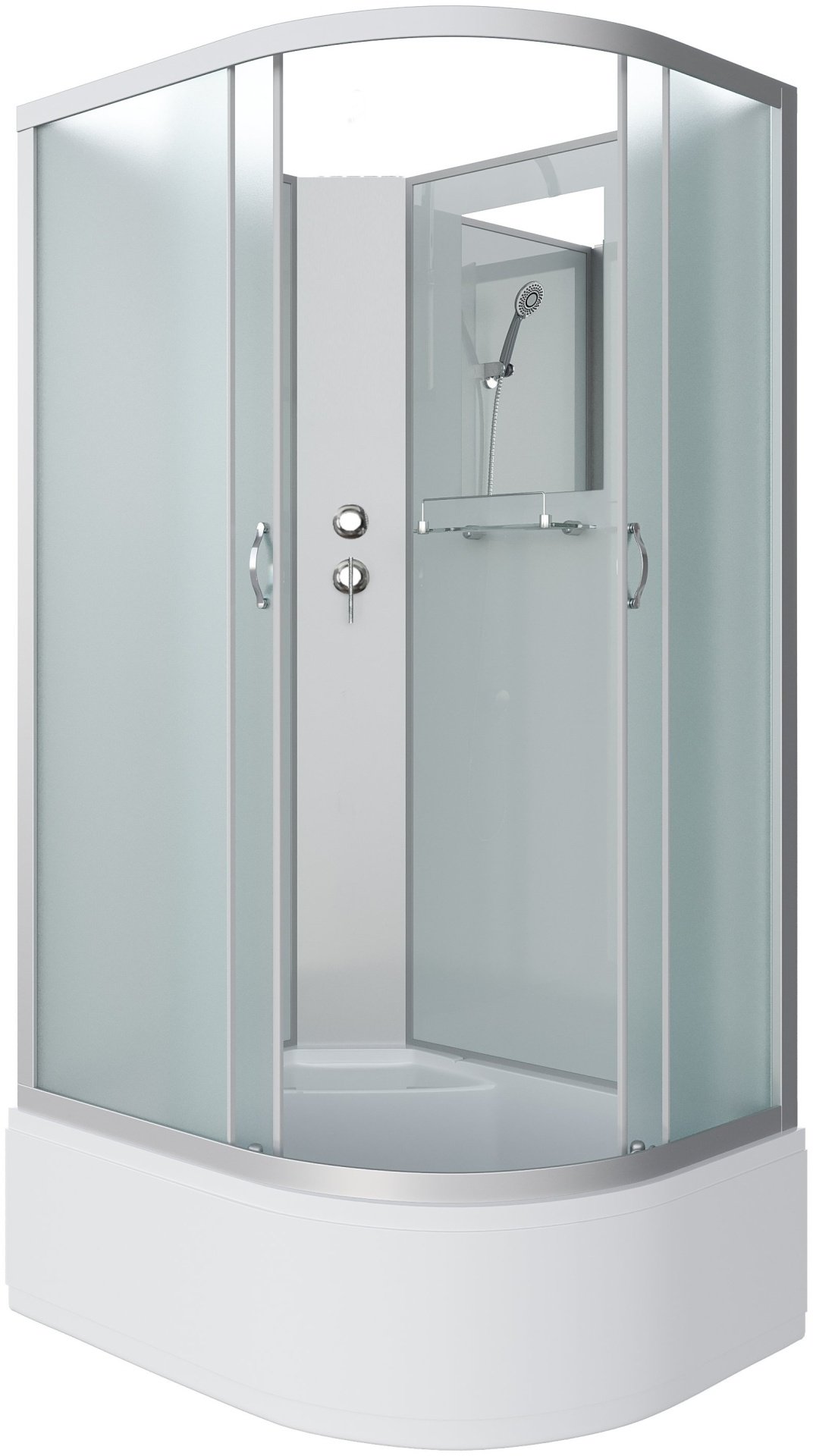 Душевая кабина Niagara NG-2310-14LBK (200 см х 120 см), высокий поддон купить,NaN