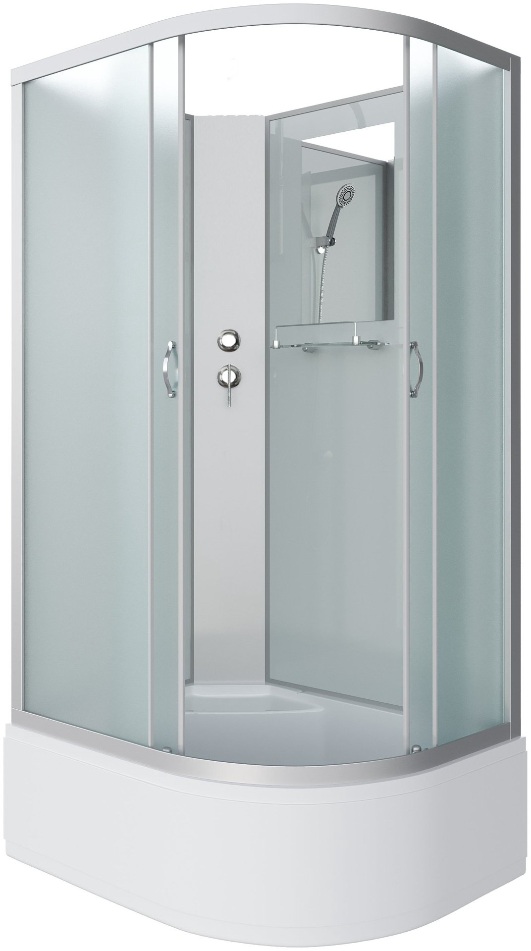 Душевая кабина Niagara NG-2310-14LBK (200 см х 120 см), высокий поддон купить,NaN