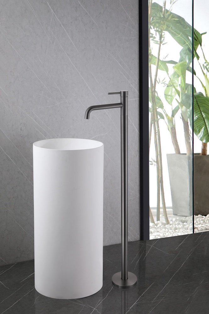 Смеситель Abber Wasser Kreis AF8140NG, латунь, цвет никель купить,NaN