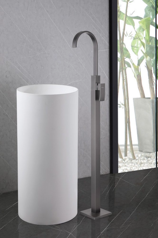 Смеситель Abber Wasserfall AF8640NG, латунь, цвет никель купить,NaN