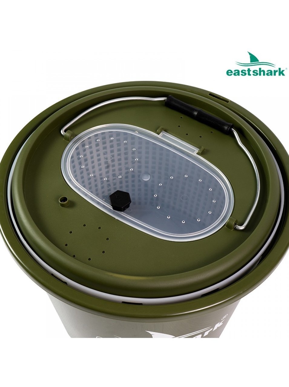 Ведро для прикормки EastShark 1652308 12 л - ForteMarket Ведро для прикормки EastShark 1652308 12 л купить,0