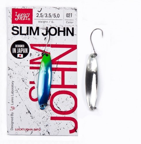 Блесна Lucky John Slim John 37мм 2,5гр 027 купить,NaN