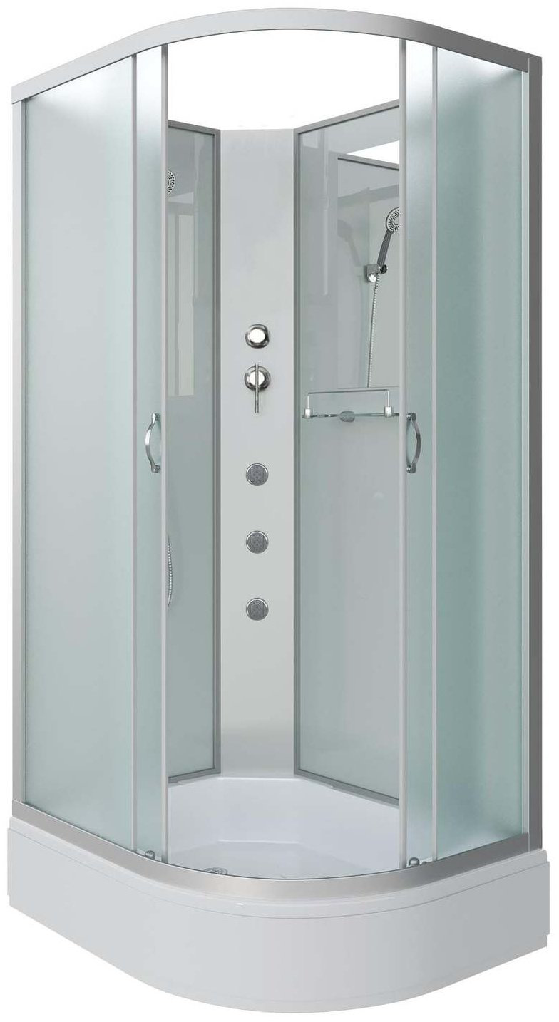 Душевая кабина KABINKA.KZ NG-33394-14LBKG (215х130 см), средний поддон купить,NaN