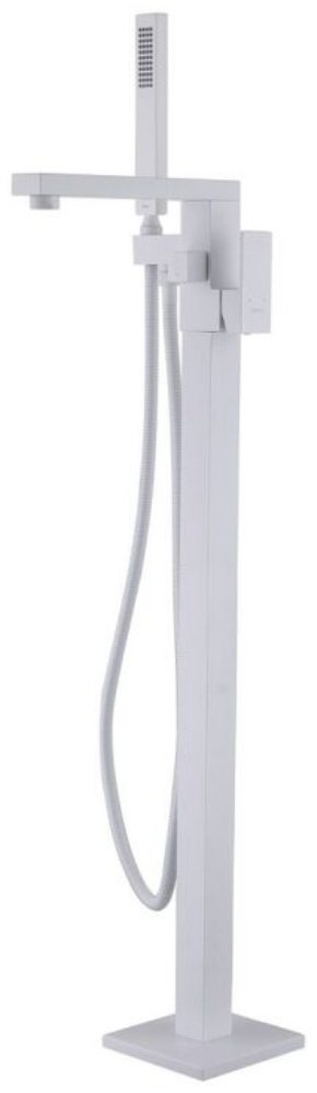 Смеситель для ванны Abber AF8215W, латунь, цвет белый