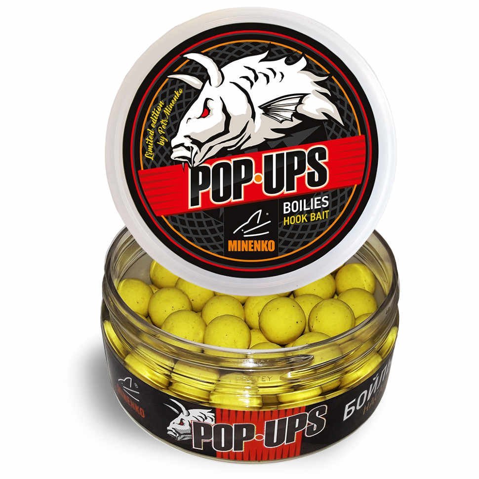 Бойлы Minenko Wafters Honey Fluo 14мм 120гр