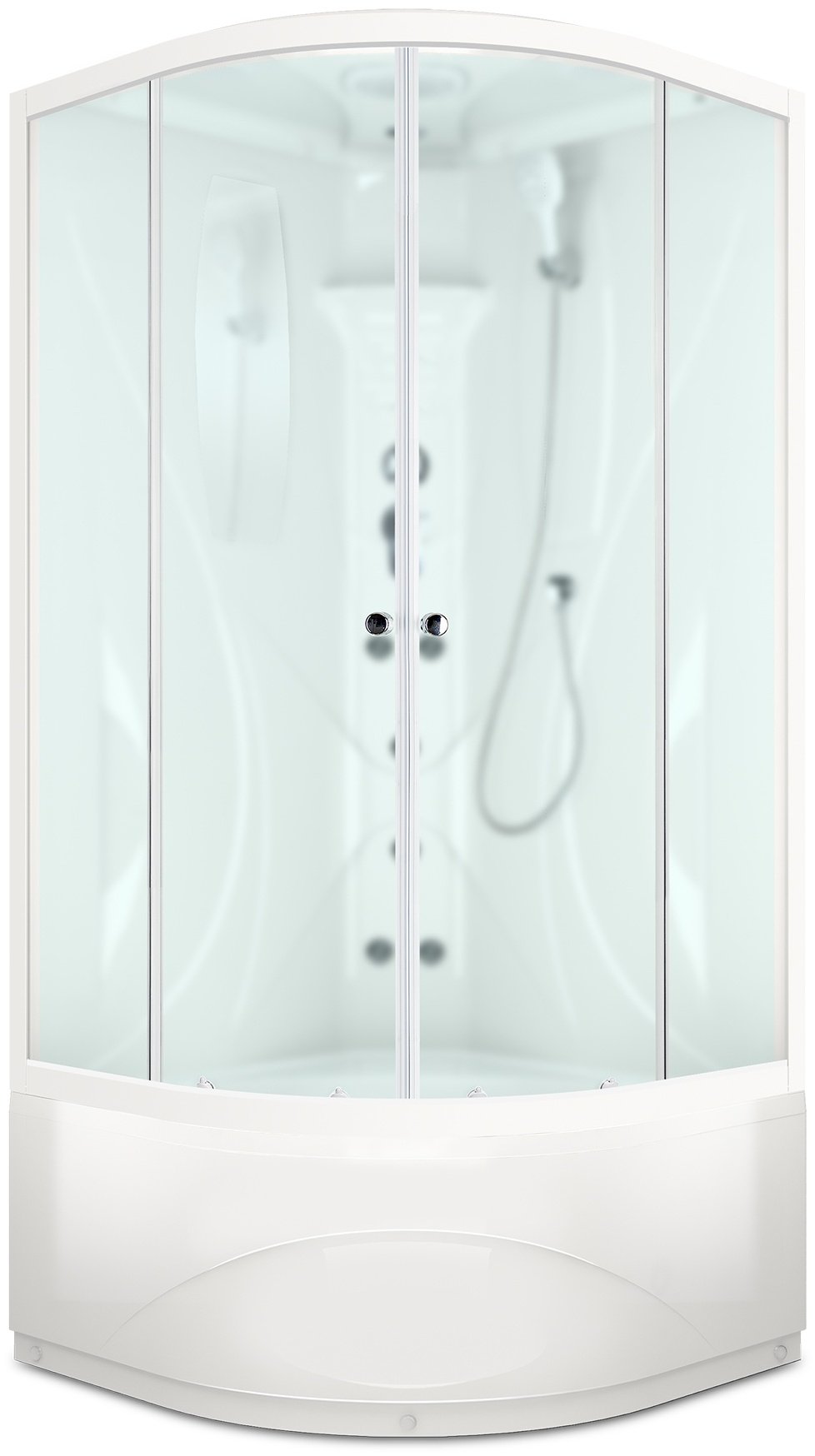 Душевая кабина KABINKA.KZ Elegance High v1.2 (218х90 см), высокий поддон купить,NaN