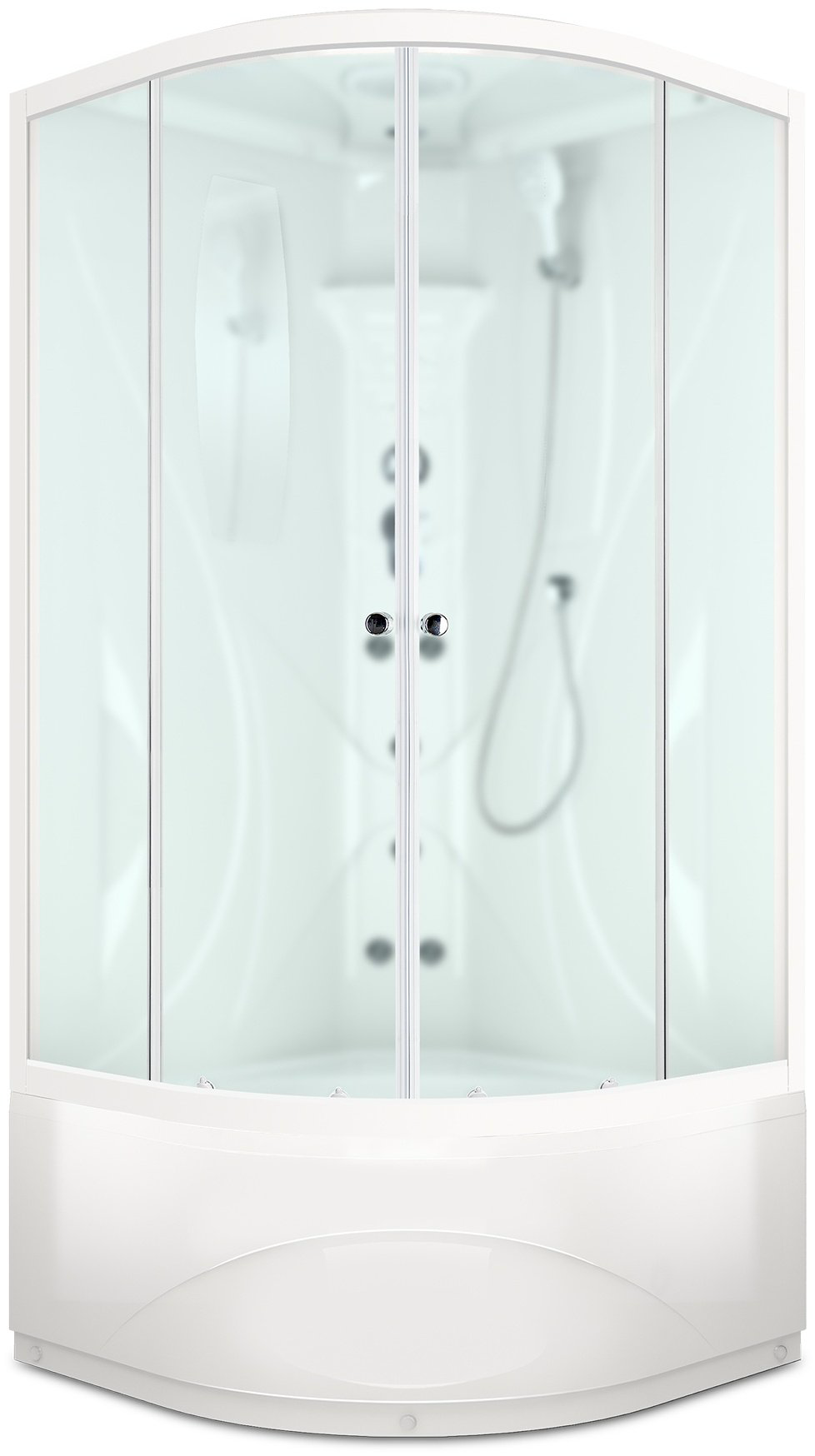 Душевая кабина KABINKA.KZ Elegance High v1.2 (218х90 см), высокий поддон купить,NaN