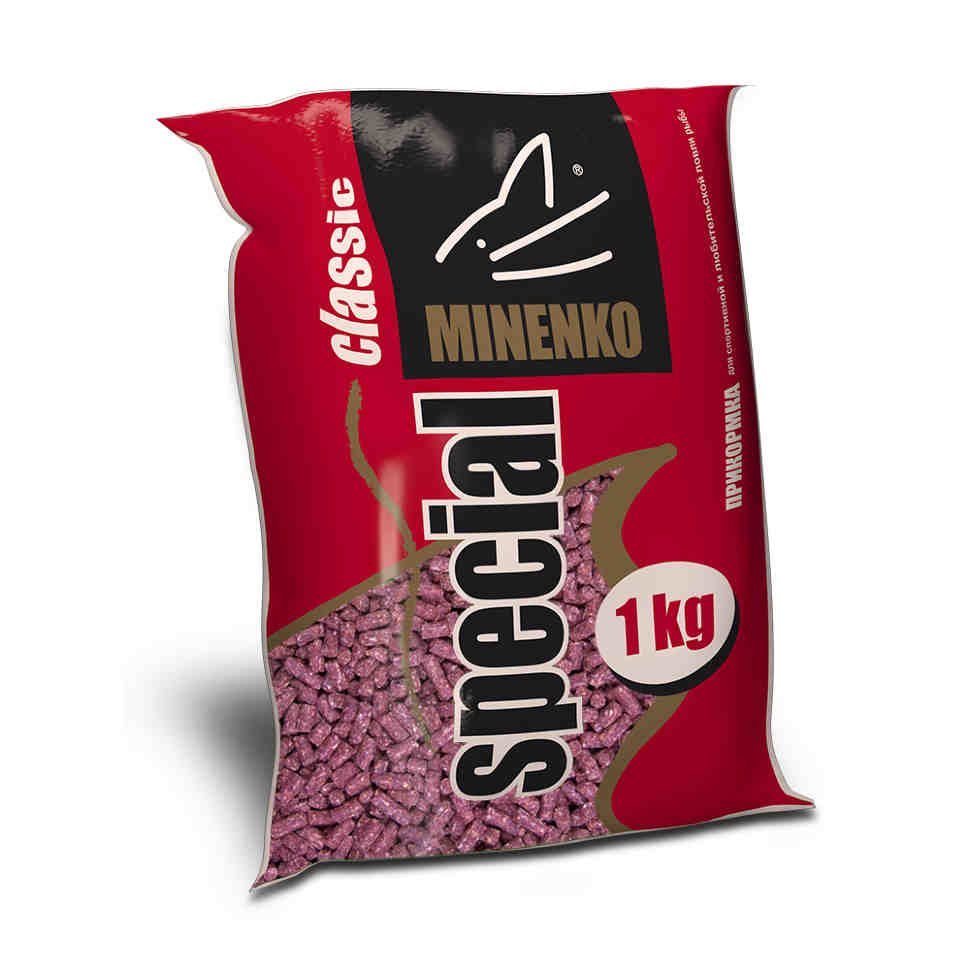 Прикормка Minenko Special Carp Конопля 4120 5 мм 1000 гр