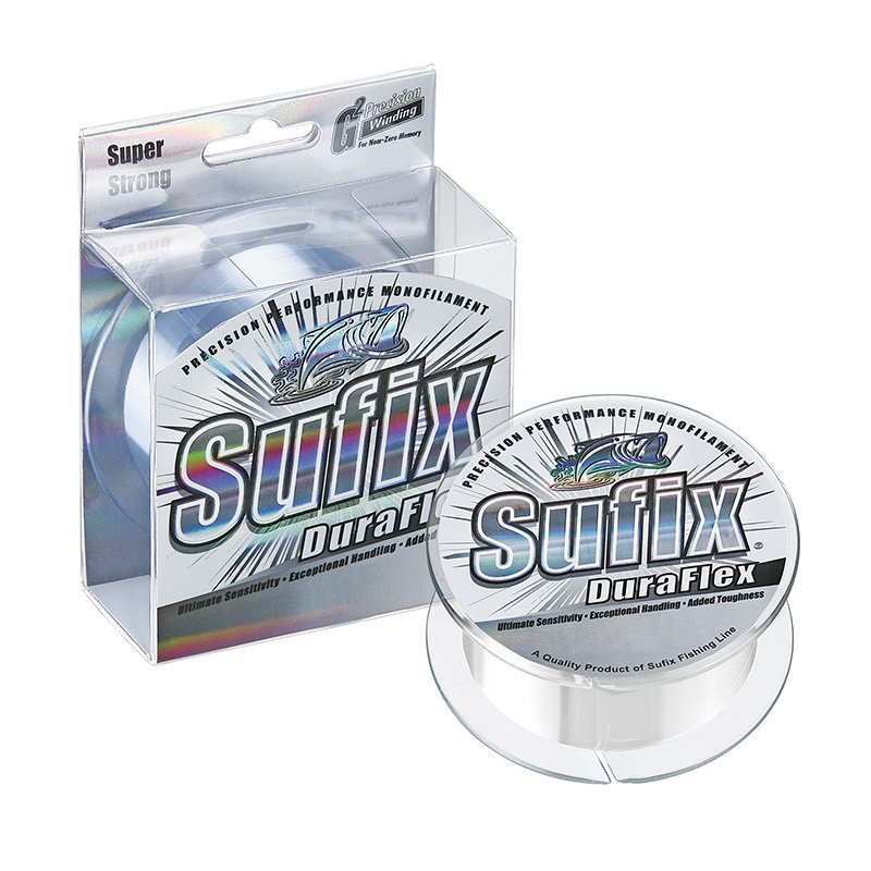 Рыболовная леска Sufix Duraflex x10 Clear 0.14 мм 100 м прозрачная