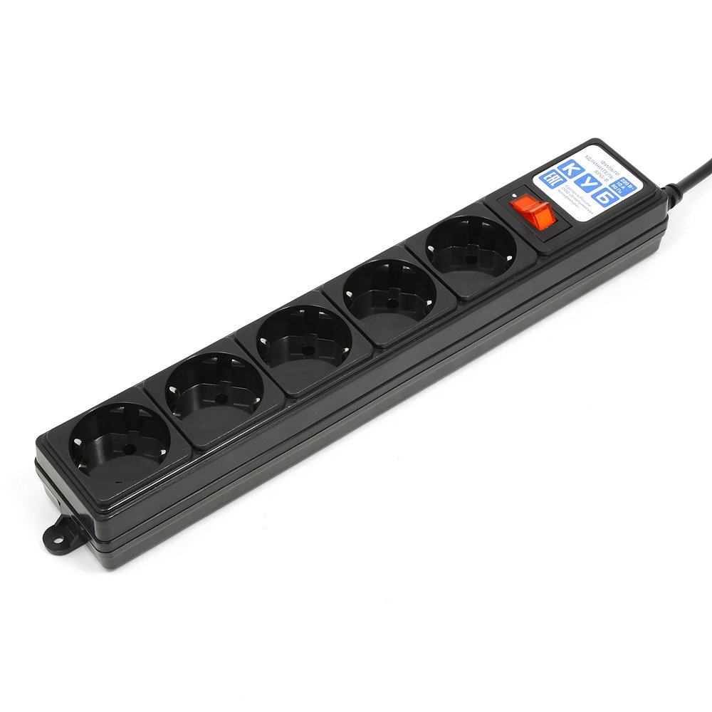 Сетевой фильтр Power Cube SPG-B-10-Black 3м черный купить,NaN