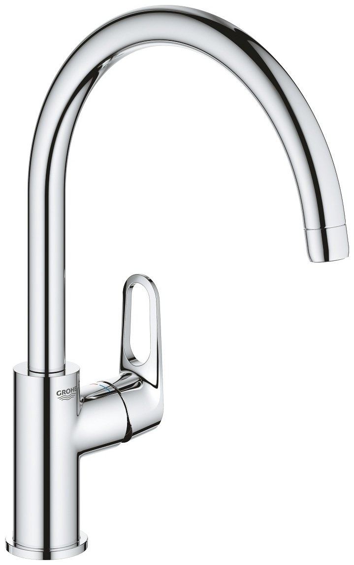 Смеситель для кухни (мойки) Grohe Bauflow 31230001, однозахватный купить,NaN