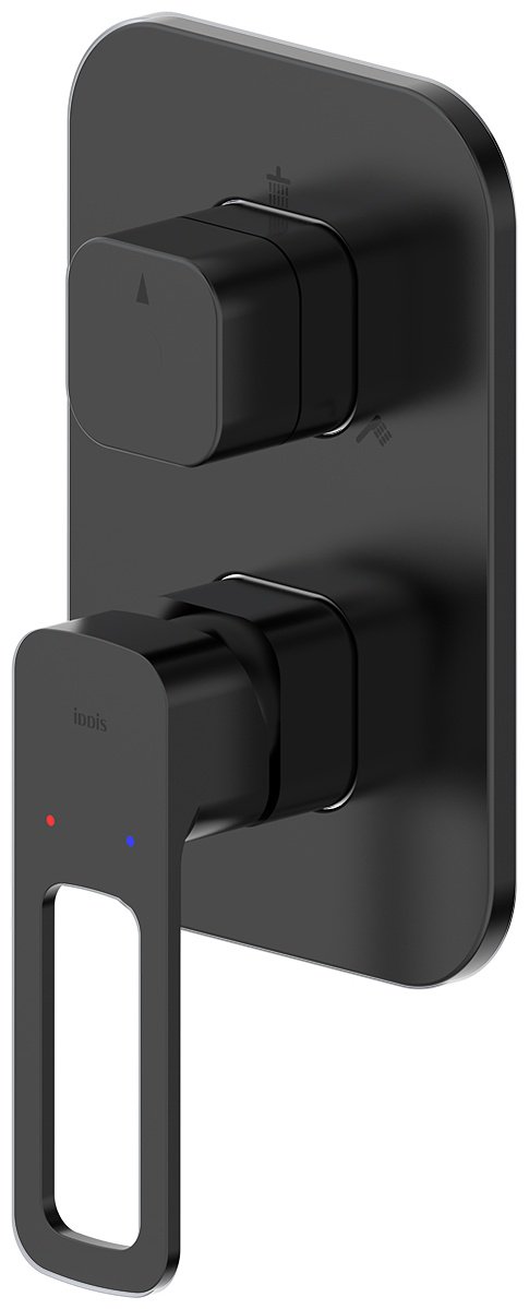 Смеситель для душа IDDIS SLIBL00i68, латунь, цвет черный купить,NaN