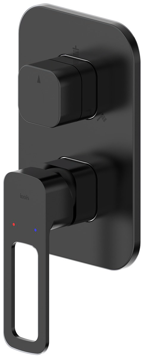 Смеситель для душа IDDIS SLIBL00i68, латунь, цвет черный купить,NaN