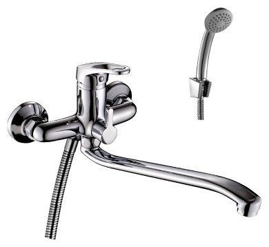 Смеситель универсальный Rossinka Silvermix B35-34, однозахватный
