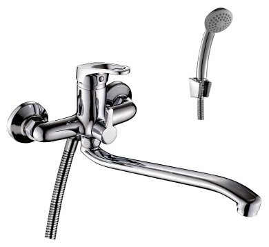 Смеситель универсальный Rossinka Silvermix B35-34, однозахватный