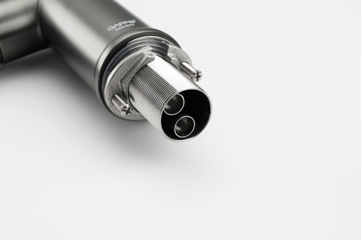 Смеситель с гибким изливом Gappo G4398-51, латунь, цвет графит купить,52827