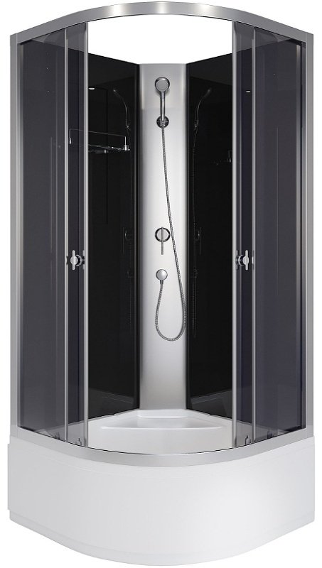 Душевая кабина KABINKA.KZ Eco E80/40/TN/BK (195х80 см), высокий поддон купить,NaN