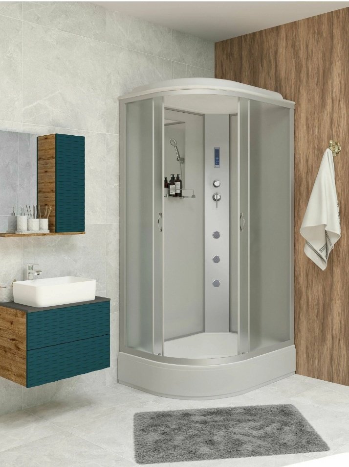 Душевая кабина Niagara NG-33184-14RF (215 см х 110 см), средний поддон купить,NaN