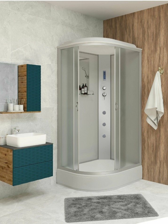 Душевая кабина Niagara NG-33184-14RF (215 см х 110 см), средний поддон купить,NaN