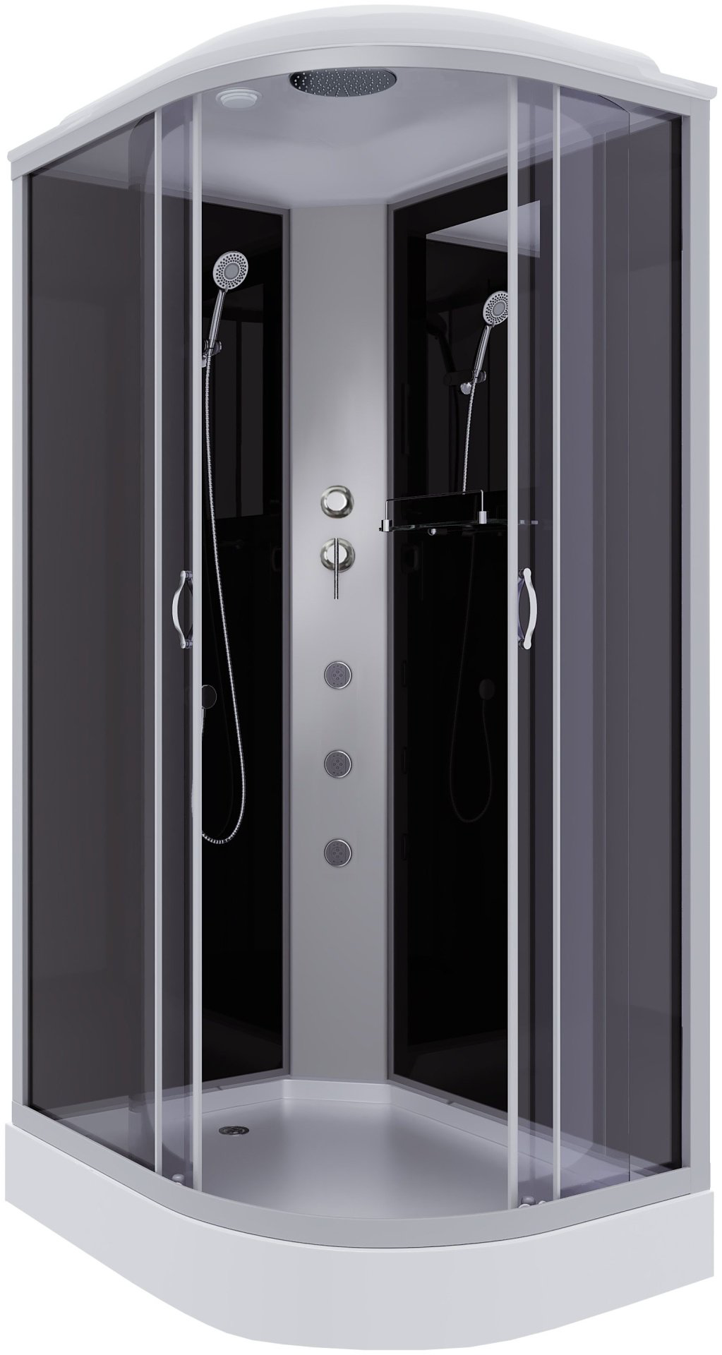 Душевая кабина Niagara NG-3512-14LG (215 см х 120 см), низкий поддон купить,NaN