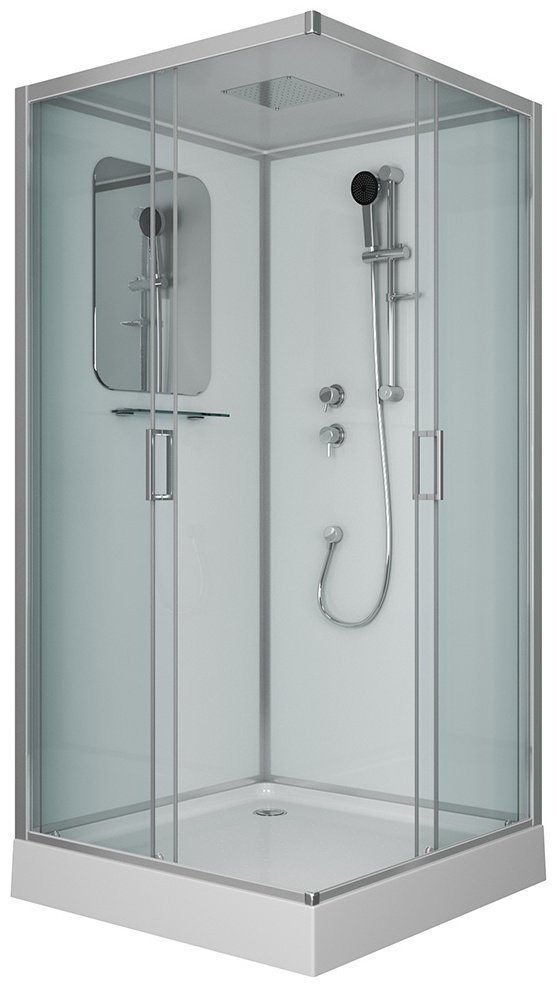 Душевая кабина Niagara NG-6002-01Q (210 см х 100 см), низкий поддон