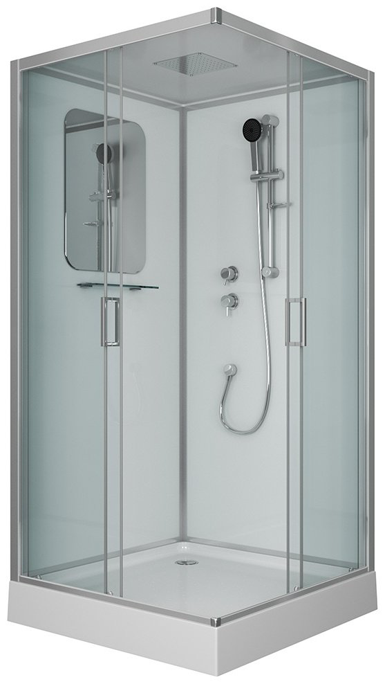 Душевая кабина Niagara NG-6002-01Q (210 см х 100 см), низкий поддон