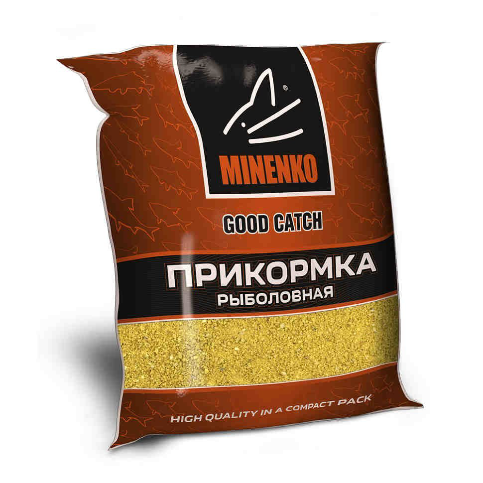 Прикормка Minenko Good Catch Кукуруза 4314 700гр купить,NaN