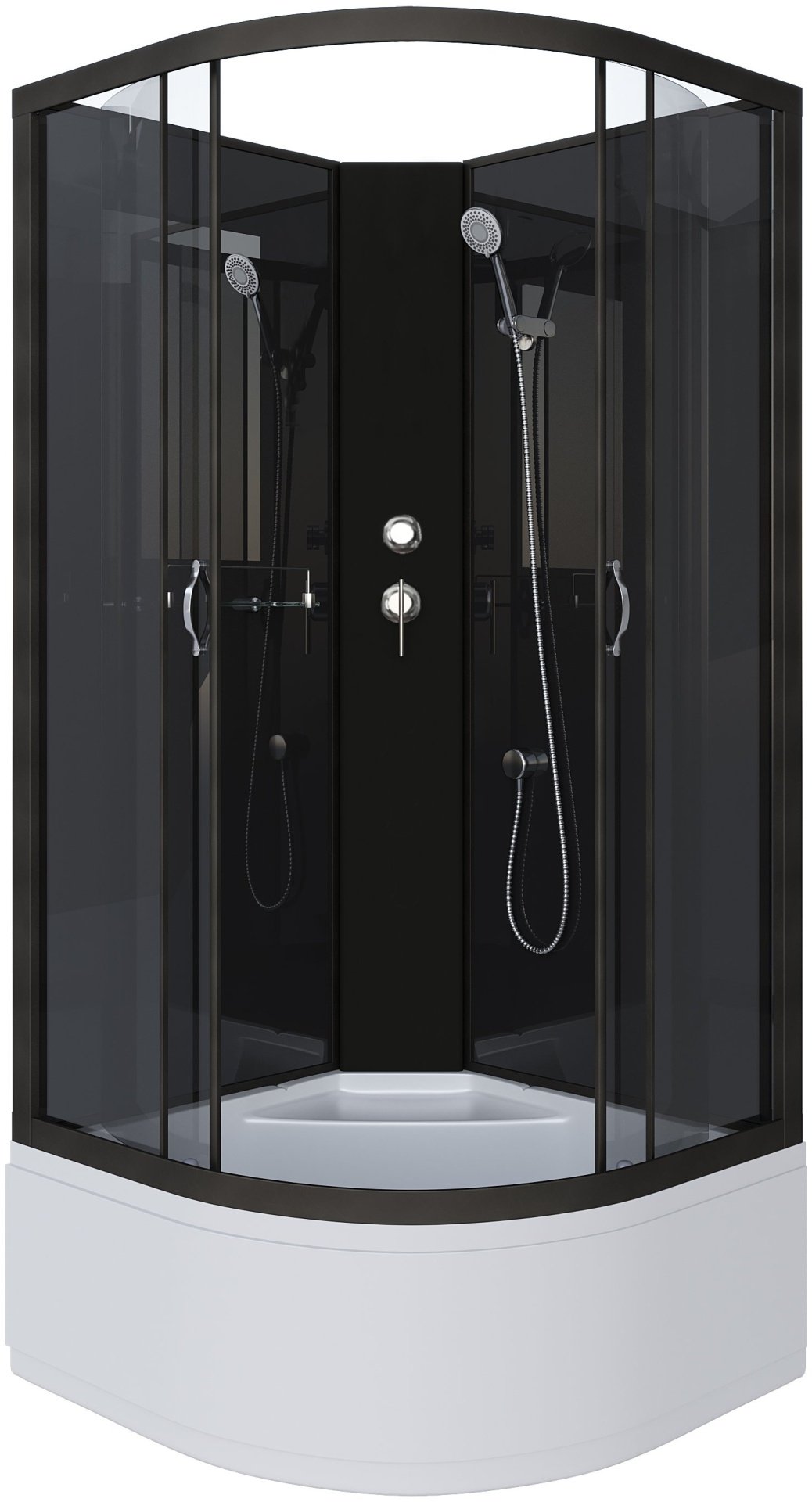 Душевая кабина Niagara NG-6508-14BK (200 см х 90 см), высокий поддон купить,NaN