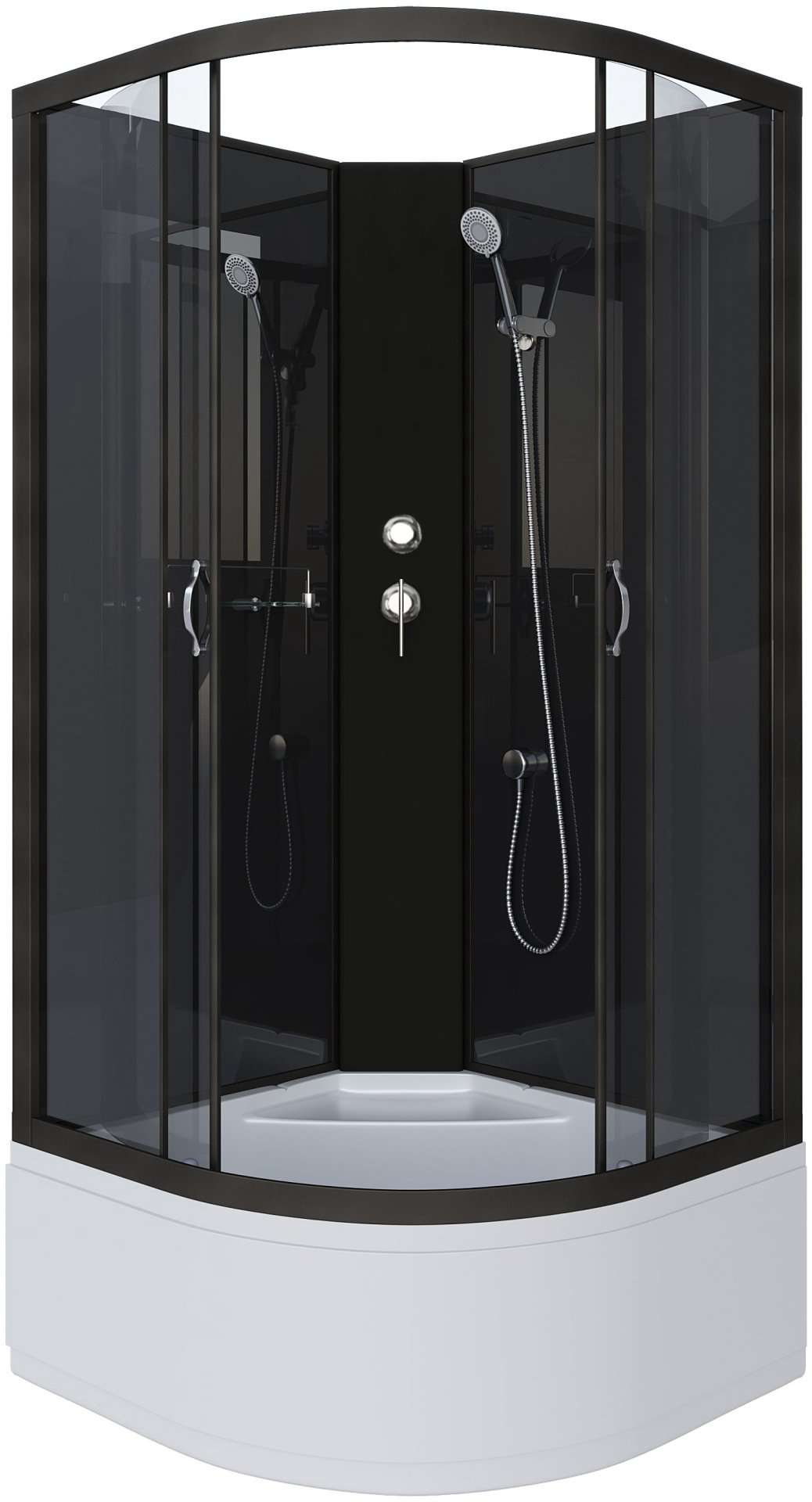 Душевая кабина Niagara NG-6508-14BK (200 см х 90 см), высокий поддон купить,NaN