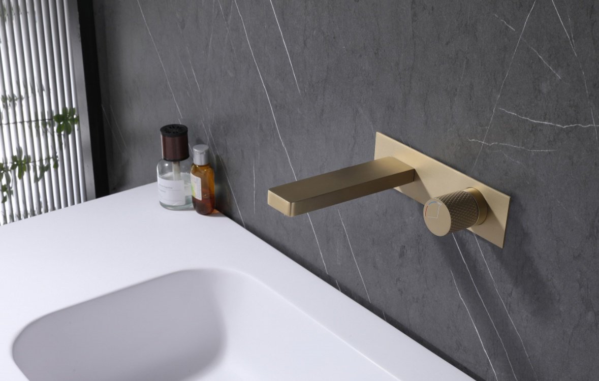 Смеситель Abber AF8712G, латунь, цвет золотистый купить,NaN