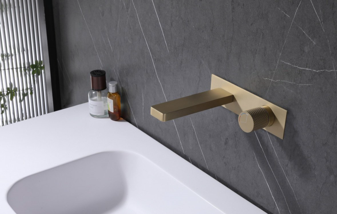 Смеситель Abber AF8712G, латунь, цвет золотистый купить,NaN