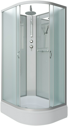 Душевая кабина Niagara NG-33394-14LBKT (215 см х 130 см), средний поддон
