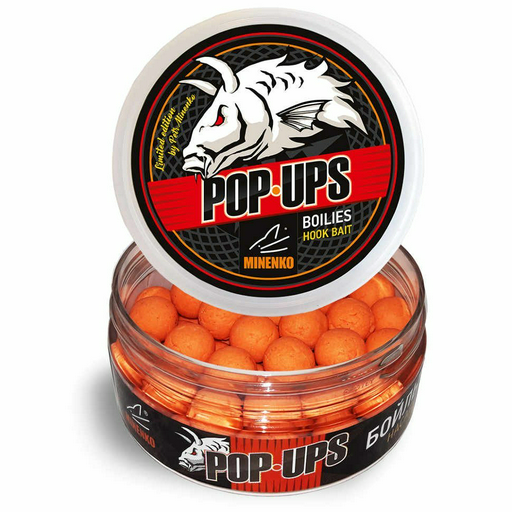 Бойлы Minenko Tutti-Frutti Fluo Pop-Up 14мм 120гр