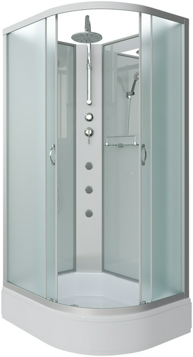 Душевая кабина Niagara NG-33094-14LBKTG (215х100 см), средний поддон