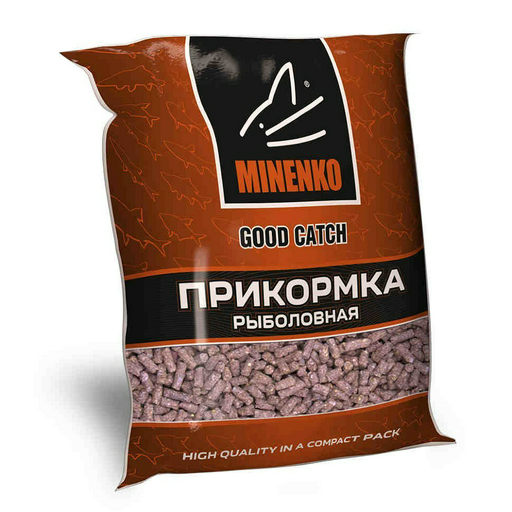 Прикормка Minenko Good Catch Чеснок 4359 5 мм 700 гр