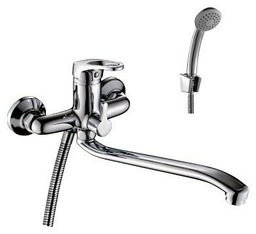 Смеситель универсальный Rossinka Silvermix B35-34, однозахватный