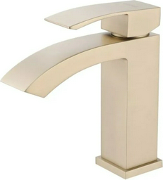 Смеситель для раковины (умывальника) Abber AF8610G, однозахватный