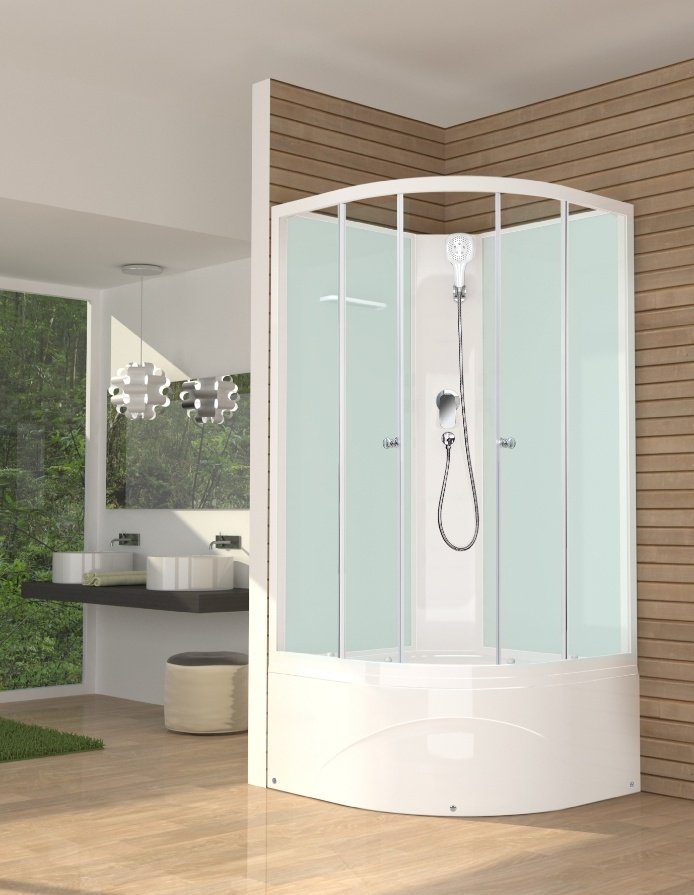 Душевая кабина Domani-Spa Eco Delight (204х90 см), высокий поддон купить,NaN
