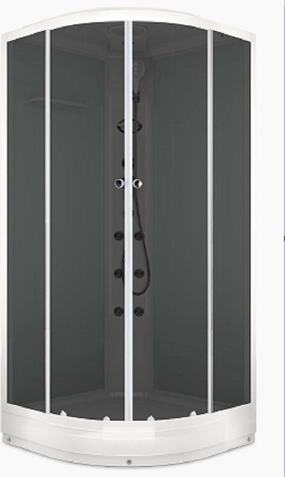Душевая кабина Domani-Spa Delight DS01D88LWT10 (218х80 см), низкий поддон купить,NaN