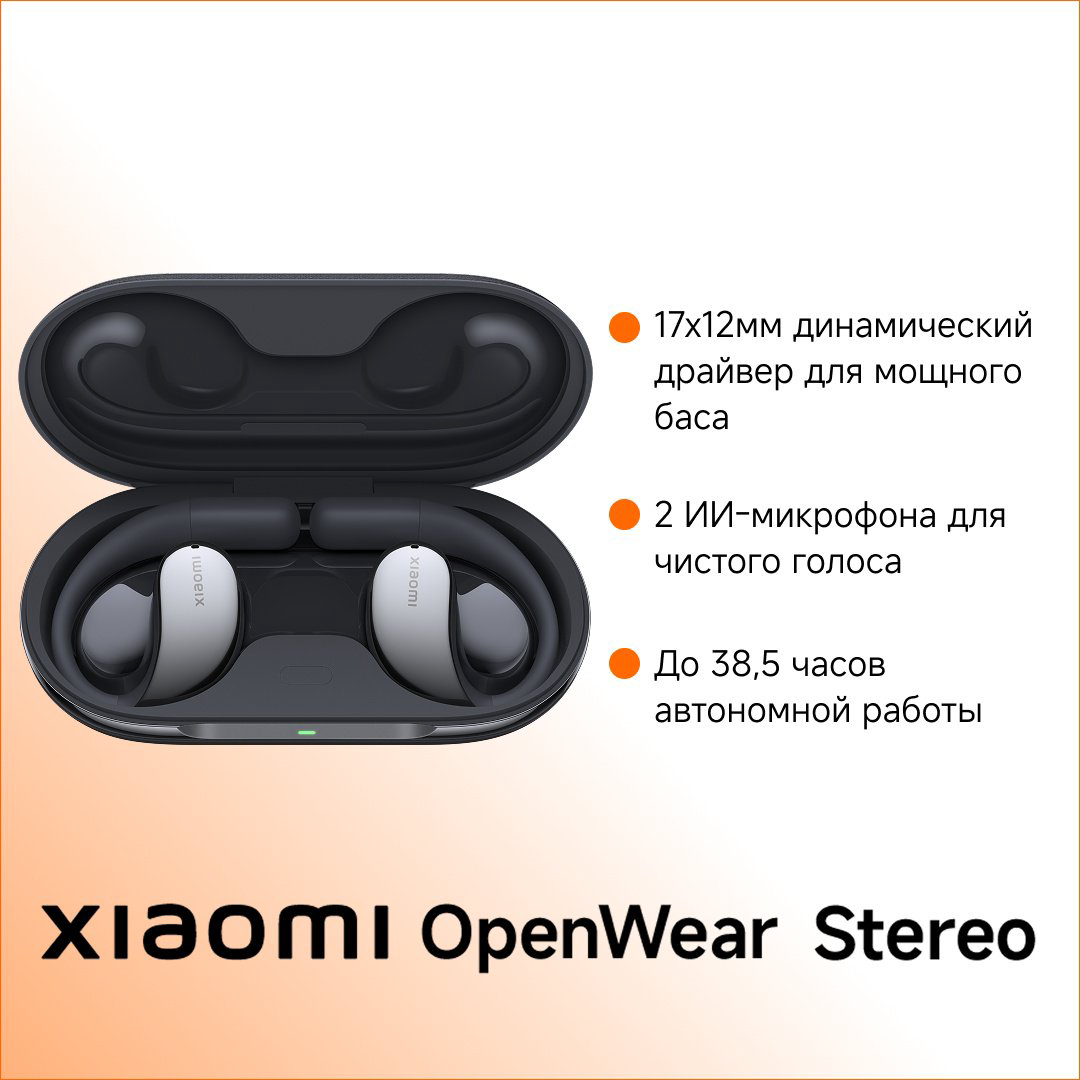 Наушники Xiaomi OpenWear Stereo серый