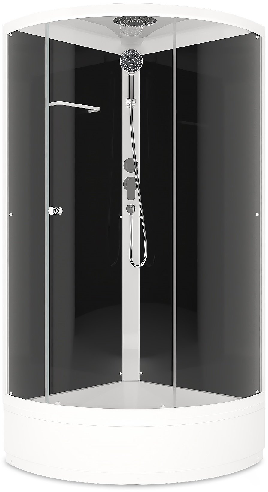 Душевая кабина KABINKA.KZ DS01Sm99MBCl00-V1.2 (218х90 см), средний поддон купить,NaN