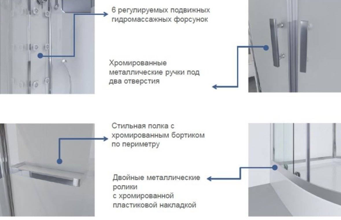 Душевая кабина KABINKA.KZ NG-310-01R (220 см х 120 см), высокий поддон купить,NaN